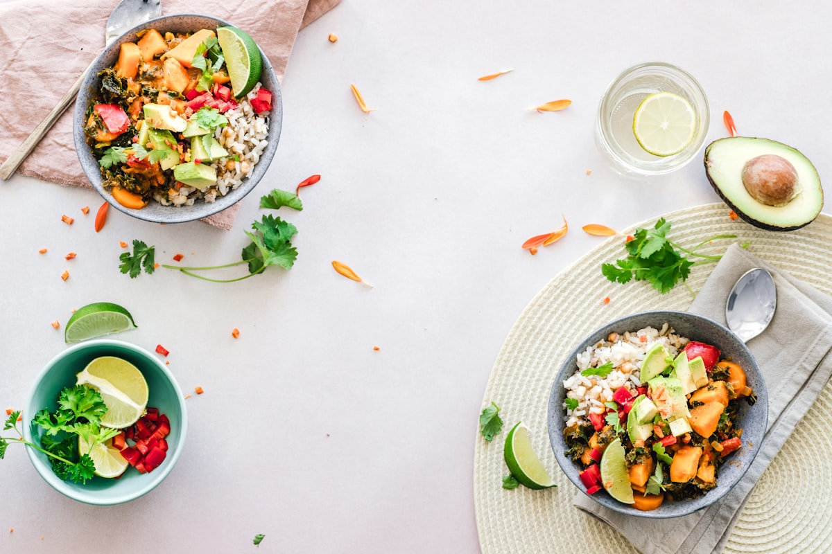 Fresh balanced meals prepared daily